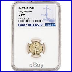 2019 American Gold Eagle 1/10 oz $5 NGC MS70 Early Releases