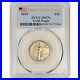 2019 American Gold Eagle 1/4 oz $10 PCGS MS70 First Day of Issue Flag Label