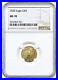 2020 1/10 oz Gold American Eagle $5 NGC MS70 Brown Label SKU59544