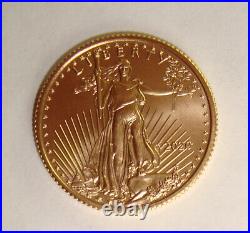 2020 1/4 oz $10 American Gold Eagle Bullion Coin Gem Uncirculated