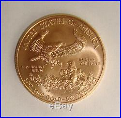 2020 1 oz $50 American Gold Eagle Bullion Coin Gem Uncirculated