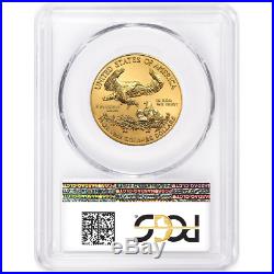 2020 $25 American Gold Eagle 1/2 oz. PCGS MS70 FDOI Flag Label
