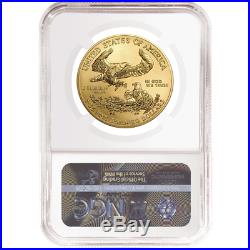 2020 $50 American Gold Eagle 1 oz. NGC MS70 Blue ER Label