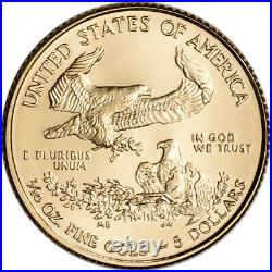 2020 American Gold Eagle 1/10 oz $5 NGC MS70