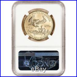 2020 American Gold Eagle 1 oz $50 NGC MS70 First Day of Issue 1st Label