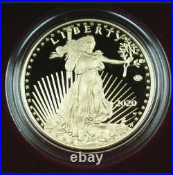 2020 American Gold Eagle V75 End of WW2 75th Anniversary 1oz. $50Gold Coin