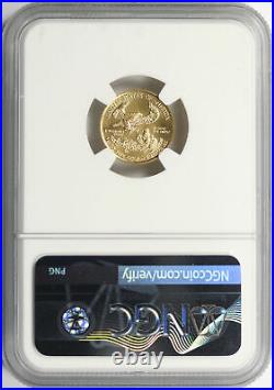 2020 Gold American Eagle $5 NGC MS70 1/10 oz