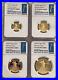 2020-W 4-Coin Gold Eagle Set NGC PF70 UCam First Day of Issue FDI