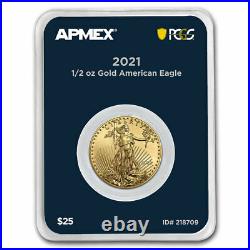 2021 1/2 oz American Gold Eagle (MD Premier + PCGS FirstStrike) SKU#218709