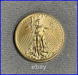 2021 1/4 oz American Gold Eagle Coin (Type 1)