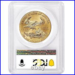 2021 $50 Type 1 American Gold Eagle 1 oz. PCGS MS70 Blue Label