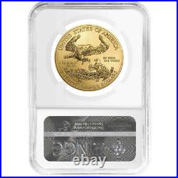2021 $50 Type 1 American Gold Eagle NGC MS69 1 oz Final Production Black Label