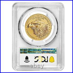 2021 $50 Type 2 American Gold Eagle 1 oz PCGS MS69 First Production Blue Label