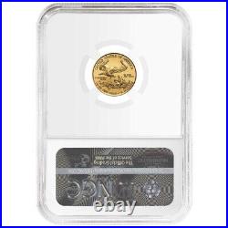2021 $5 Type 1 American Gold Eagle 1/10 oz NGC MS69 ALS Label