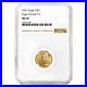 2021 $5 Type 2 American Gold Eagle 1/10 oz NGC MS70 Brown Label