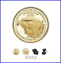 2021- American Eagle 1/10 Ounce Gold Proof New Reverse-Type-2 (21EEN)- IN HAND