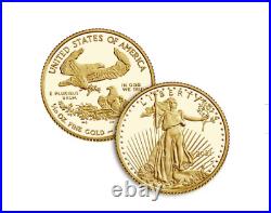 2021 American Eagle One-Tenth Ounce Gold Two-Coin Set Designer Edition PRE SALE