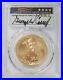 2021 Gold $50 American Eagle General George Casey Signed Pcgs Ms 70 First Strike