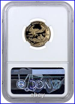 2021 W $10 Proof Gold American Eagle Type-1 NGC PF69 UC ER Exclusive Eagle Label