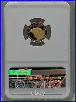2021 W 1/10 oz $5 Gold American Eagle NGC PF 69 Ultra Cameo Early Releases T-2