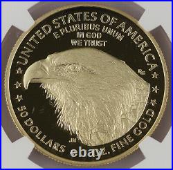 2021 W 1.85 Oz Gold American Eagle 4 Coin Proof Set NGC PF70 UC Type 2 Inaugural