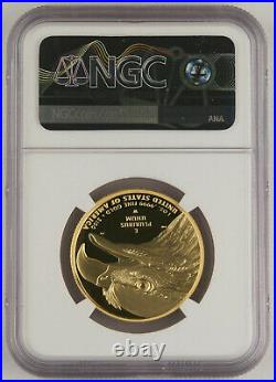 2021 W 1 Oz GOLD $100 American Liberty High Relief Proof Coin NGC PF69 Ultra Cam