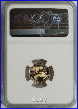 2021-W $5 1/10 oz Type-1 Proof American Gold Eagle NGC PF-70 Ultra Cameo Gem AGE