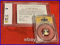 2021-W $5 Gold Eagle Type 2 First Strike, DCAM PR70DC With Graded COA
