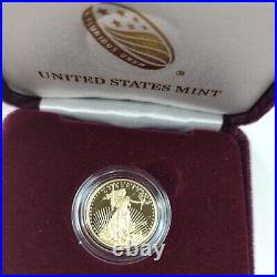 2021-W American Eagle $10 Gold Proof Coin 1/4 oz US Mint Low Mintage #21ED