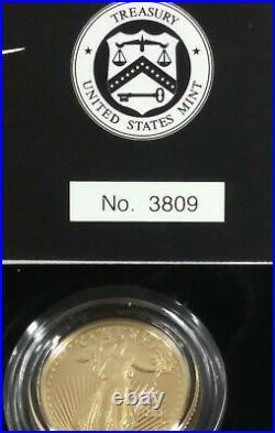 2021 W American Gold Eagle 1/10 oz Proof Two Coin Designer Set