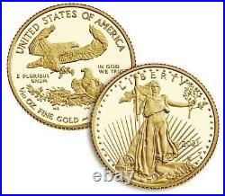 2021 W Gold $5 American Eagle Designer Edition Two-coin Proof Set Ogp