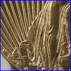 2022 $5 American Gold Eagle NGC MS69 FDI Mint Error Obverse Struck Thru