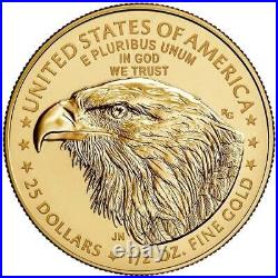 2022 American Gold Eagle Gold Coin USA Investment Coin 1/2oz ST