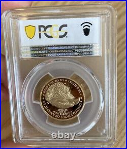 2022-W $25 Gold American Eagle PCGS PR70DCAM First Strike 1/2 oz coin 22EC
