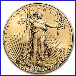 2023 1 oz American Gold Eagle $50 Coin BU