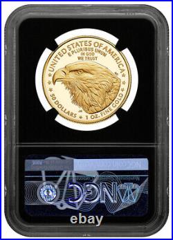 2023 $50 1oz American Gold Eagle NGC PF70 BC FDI Gold Foil