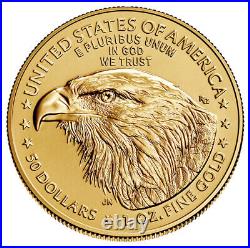 2023 $50 Gold American Eagle 1 oz BU Brilliant Uncirculated Coin
