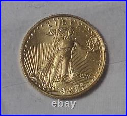 2023 American Eagle Gold Coin USA Investment Coin 1/10oz ST