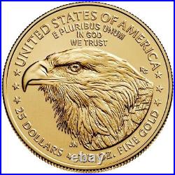 2023 American Gold Eagle Gold Coin USA Investment Coin 1/2oz ST
