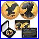 2024 1 oz. 999 Silver American Eagle US Coin 24K Gold Gilded with Black Ruthenium