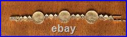 22K Gold Coin AE American Eagle Bracelet 14k Liberty 22k USA Coin