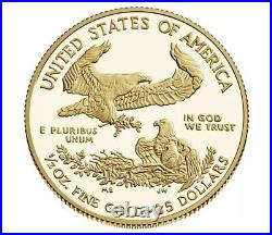 American Eagle 2021 One-Half Ounce Gold Proof Coin 1/2 oz 21ECREADY TO SHIP