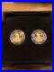 American Eagle 2021 One-Tenth Ounce Gold Two-Coin Set Designer Edition 2928/5000