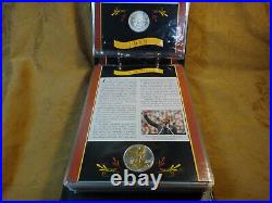 American Silver Eagle Lot Of 23 Postal Commemorative Society Gold Highlights