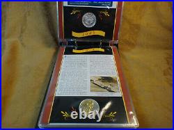 American Silver Eagle Lot Of 23 Postal Commemorative Society Gold Highlights