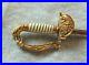 Antique 14 Kt Gold American Eagle Civil War Officer’s Style Sword Stick Tie Pin