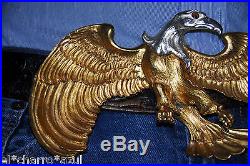Beautiful Christopher Ross 1985© Silver & Gold American Bold Eagle Belt Buckle
