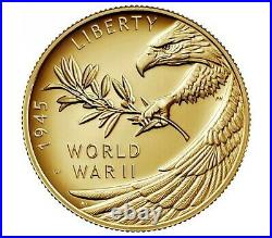 End of World War II 75th Anniversary 24-Karat Gold Coin ORDER CONFIRMED
