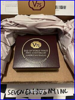 End of World War II 75th Anniversary American Eagle Gold Proof Coin