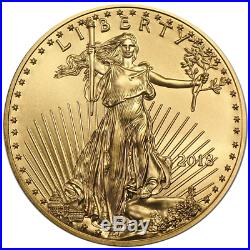 Lot of 2 2018 $10 American Gold Eagle 1/4 oz Brilliant Uncirculated